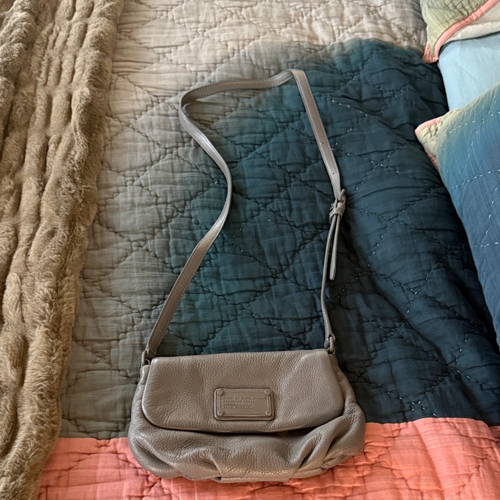 Marc Jacobs Gray Crossbody Bag